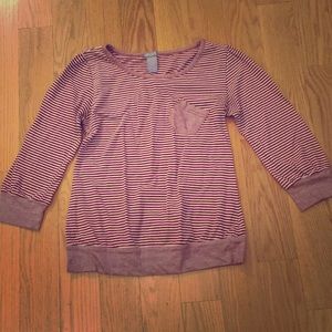 Striped, 3/4 top